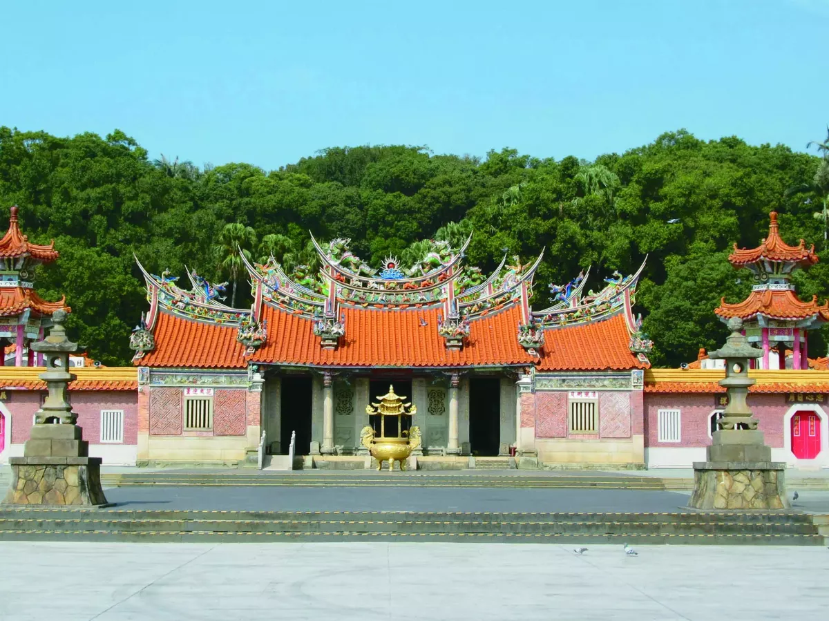 新竹．新埔 三街六巷義民亭 九降風吹晒柿餅