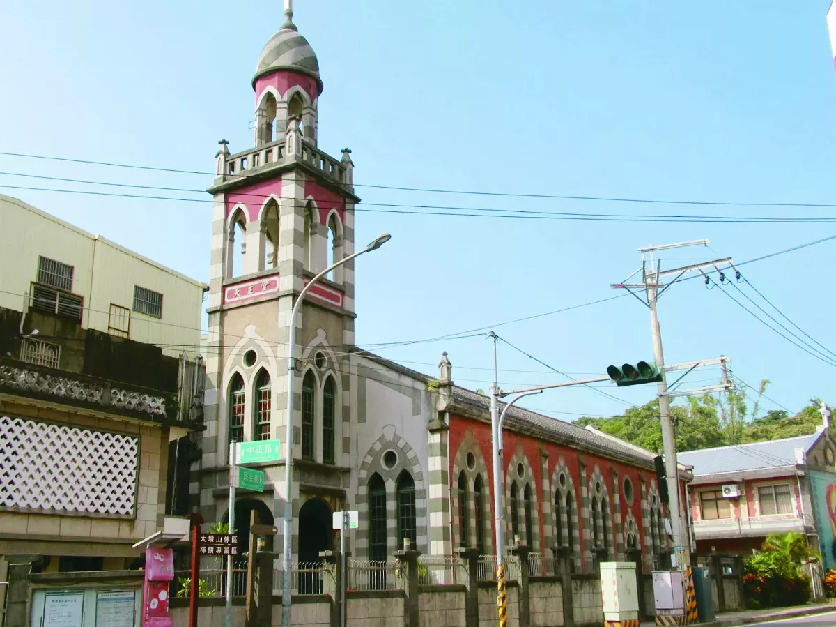 新竹．新埔 三街六巷義民亭 九降風吹晒柿餅