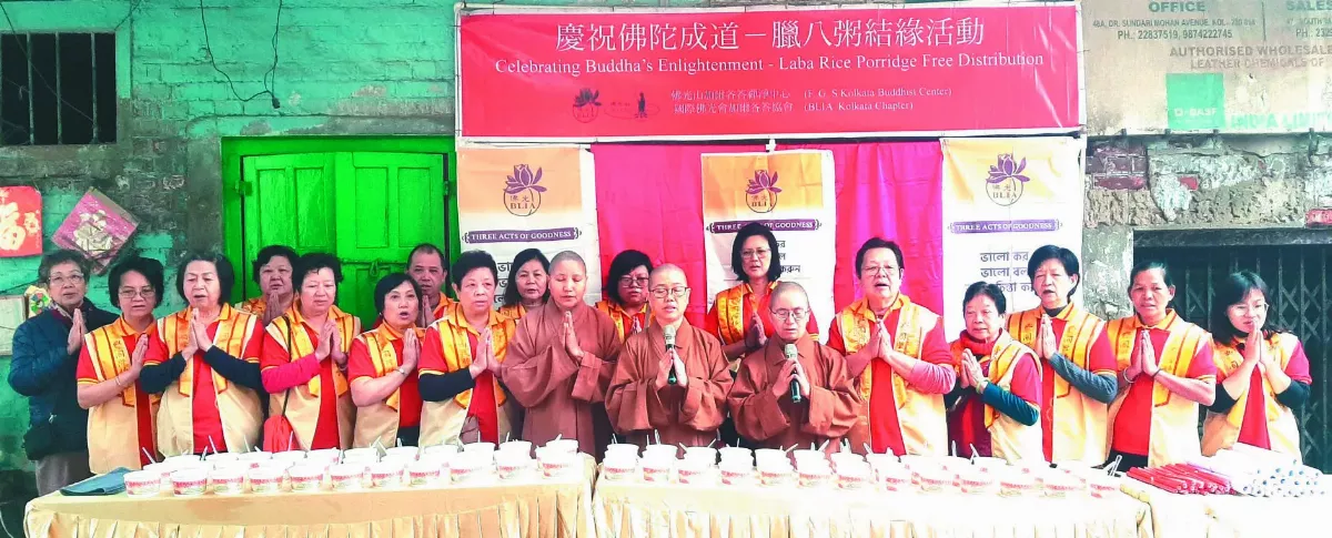 加爾各答禪淨中心 散播菩提種子