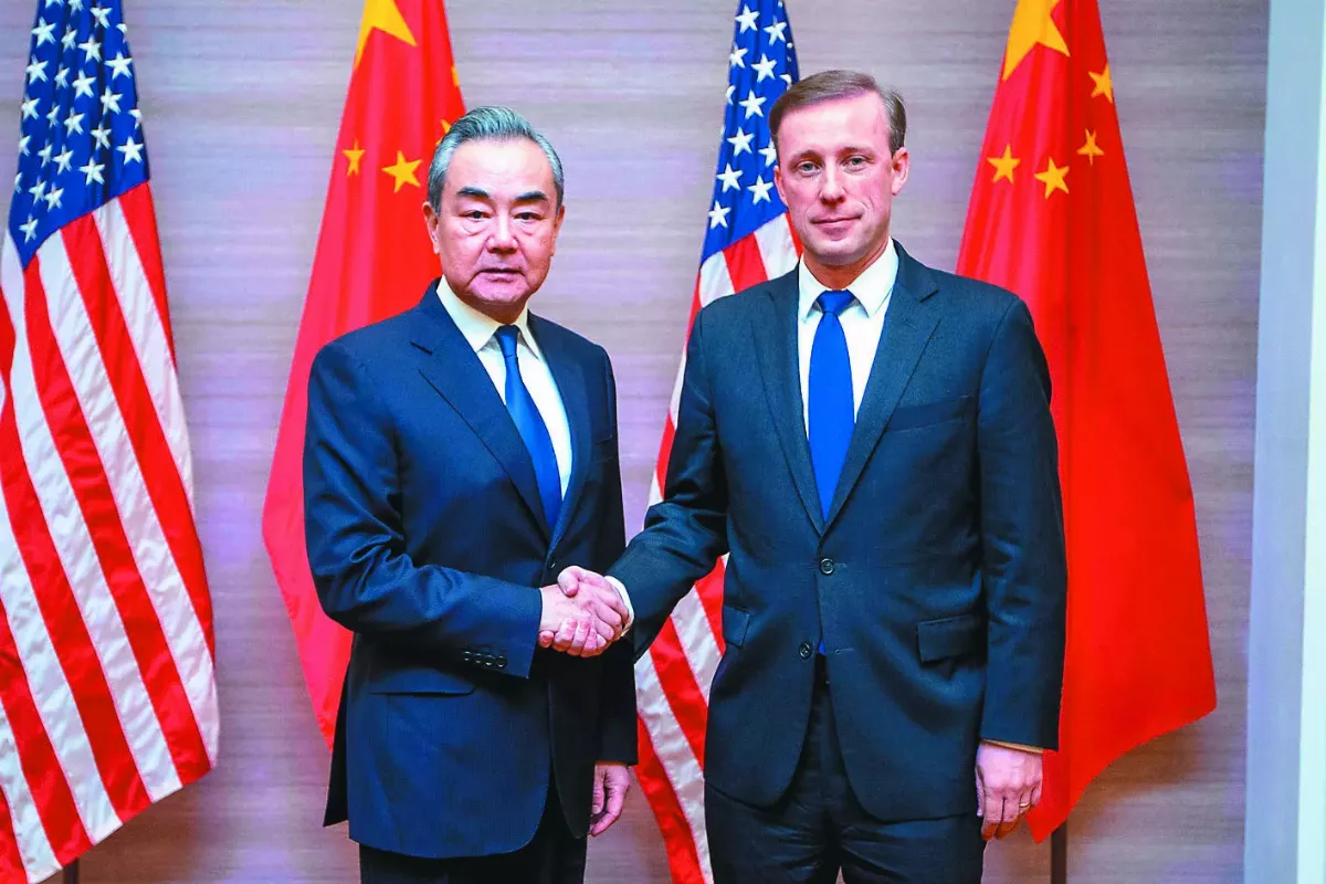 王毅曼谷晤蘇利文 談台海和平