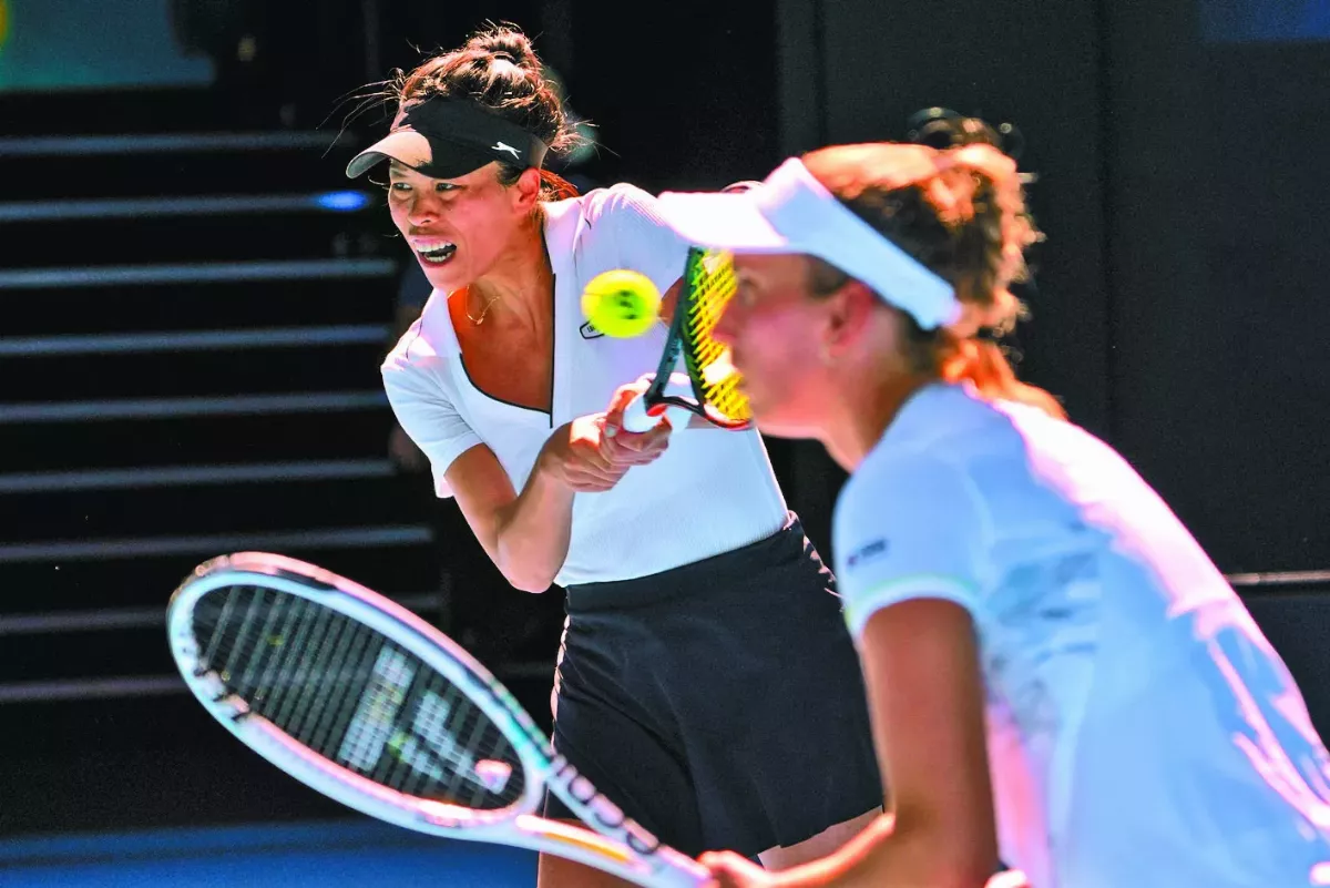 謝淑薇雙打 2 冠 澳網 24 年首見