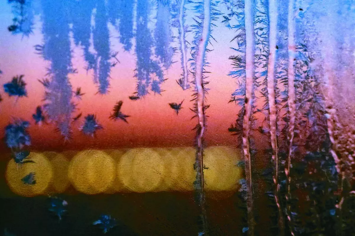 夢幻冰窗花