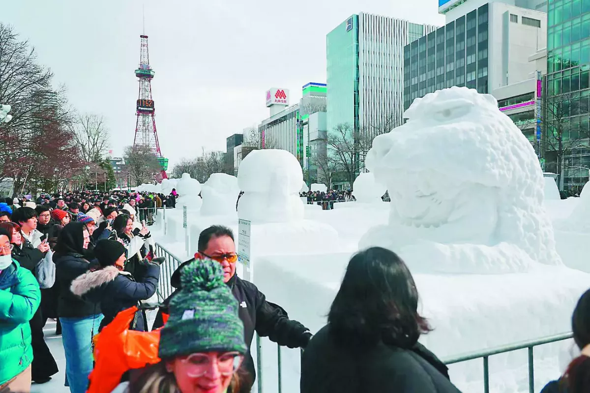 札幌雪祭登場