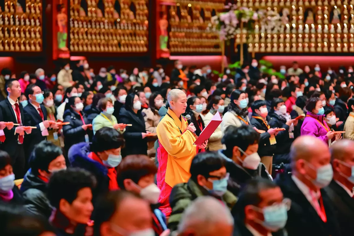 佛光祖庭大覺寺 歲末感謝義工護持