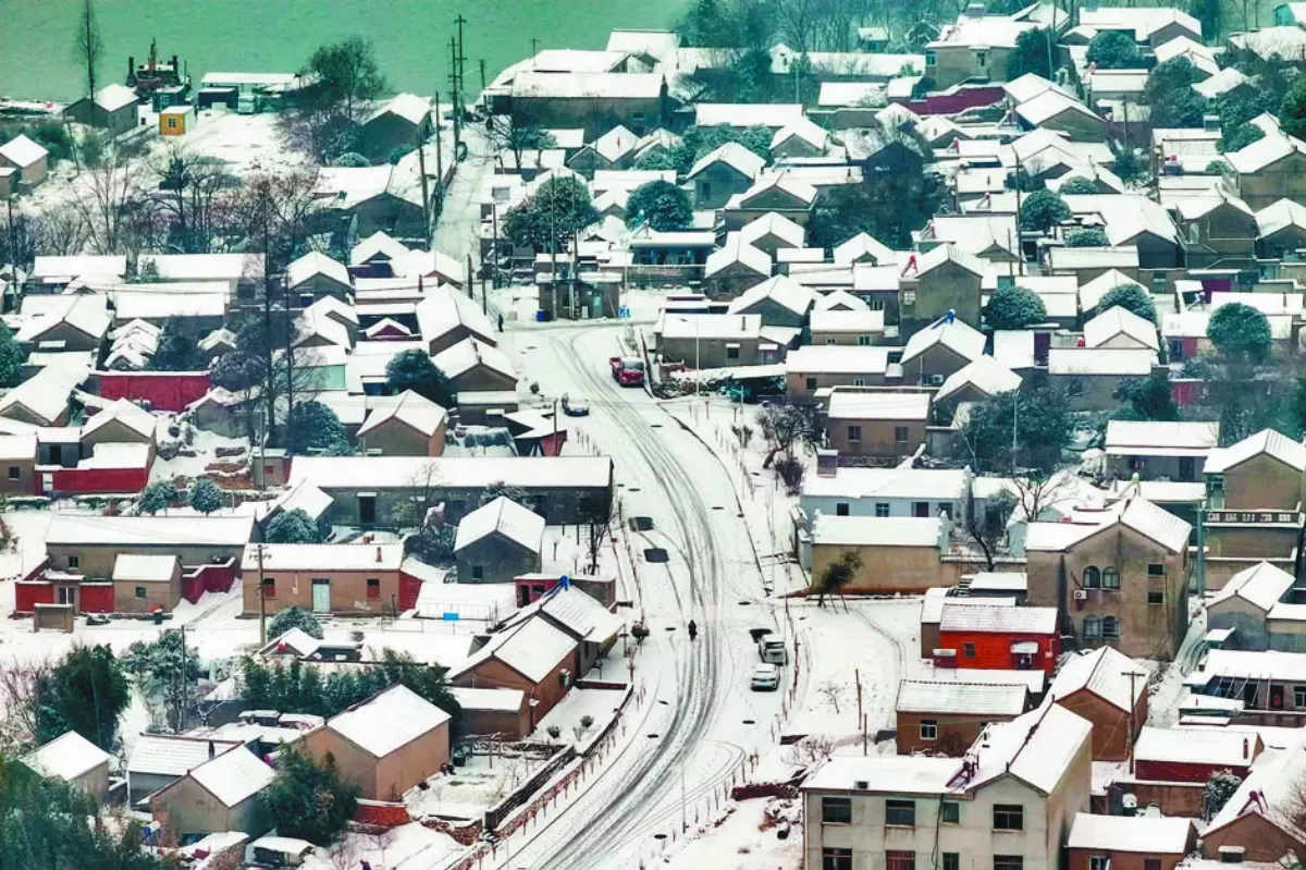 陸春運遇 15 年最強雨雪 4 預警齊發