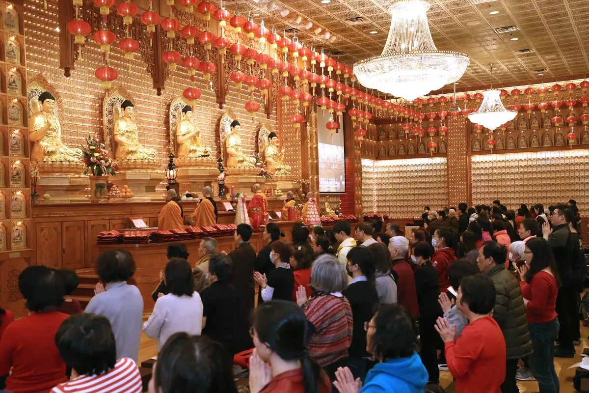 Over Ten Thousand Individuals Celebrate the Spring Festival at Fo Guang Shan Toronto