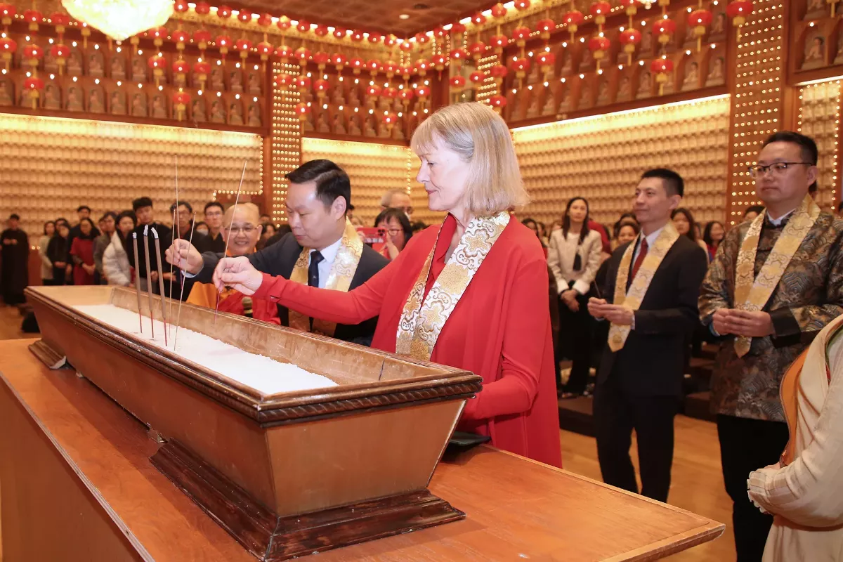 Over Ten Thousand Individuals Celebrate the Spring Festival at Fo Guang Shan Toronto
