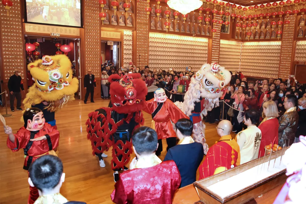 Over Ten Thousand Individuals Celebrate the Spring Festival at Fo Guang Shan Toronto
