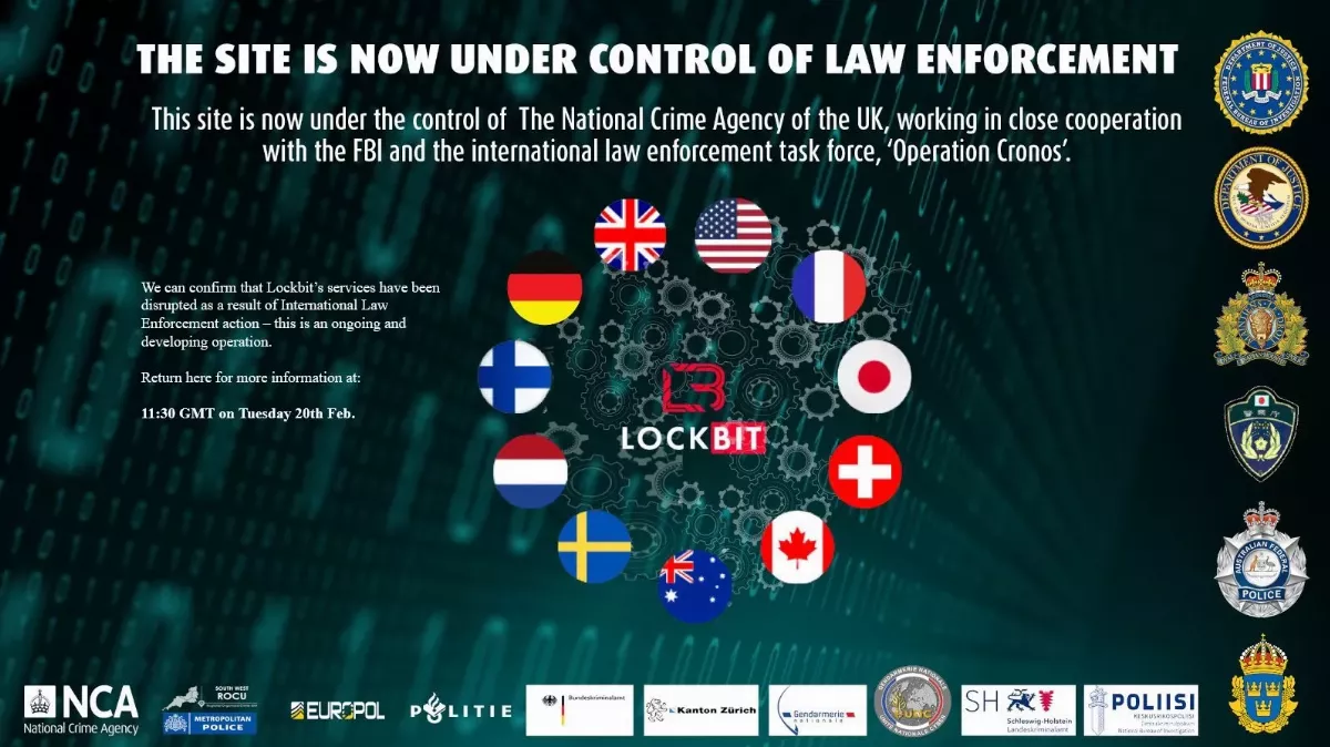 國際執法機構聯手 破獲全球勒索軟體組織龍頭Lockbit