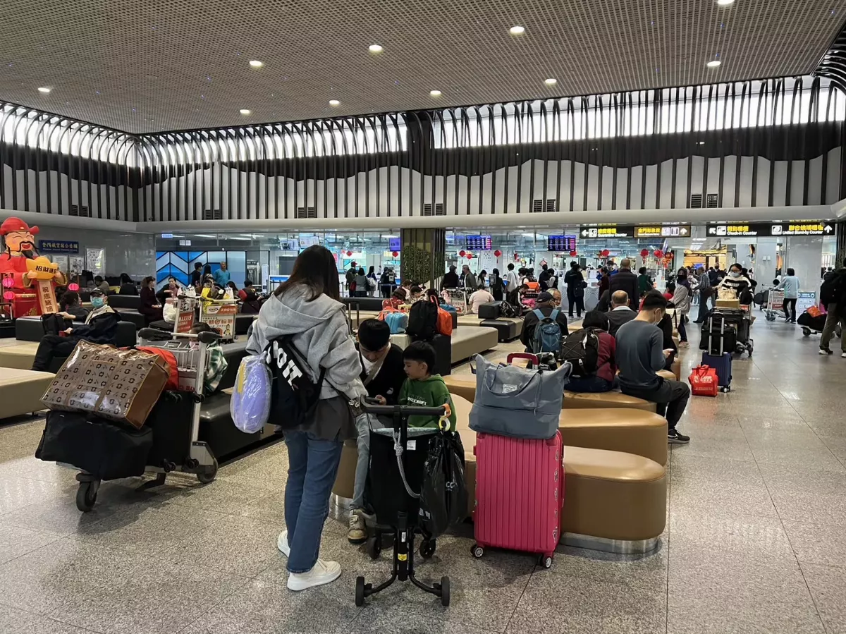 霧鎖金門 小三通與飛機都大受影響