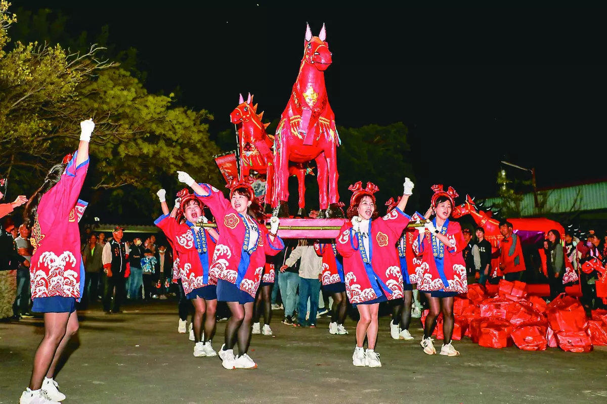 圓山宮火馬祭  祈求消災除疫