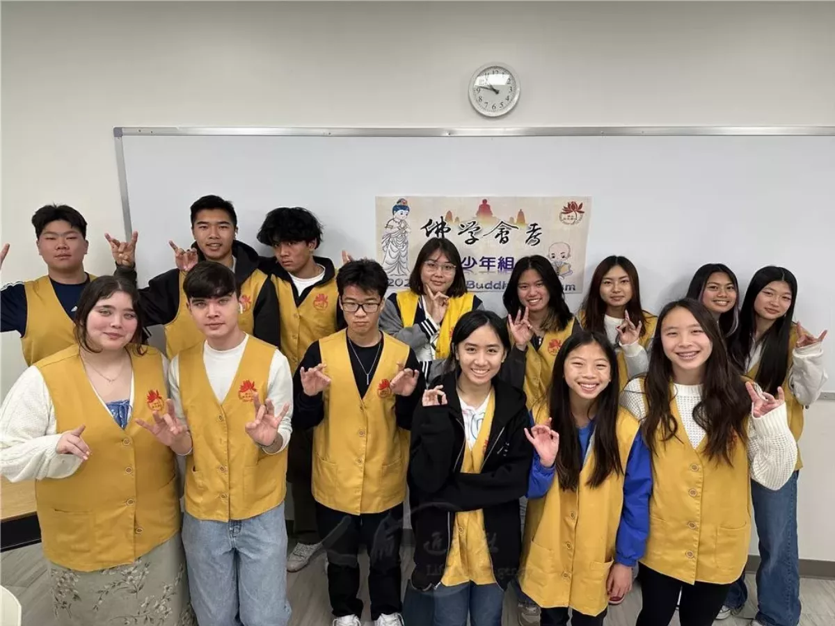 Children & Youth “Step Up” to Participate in Buddhist Exam - Buddha’s Light Hsi Lai School 