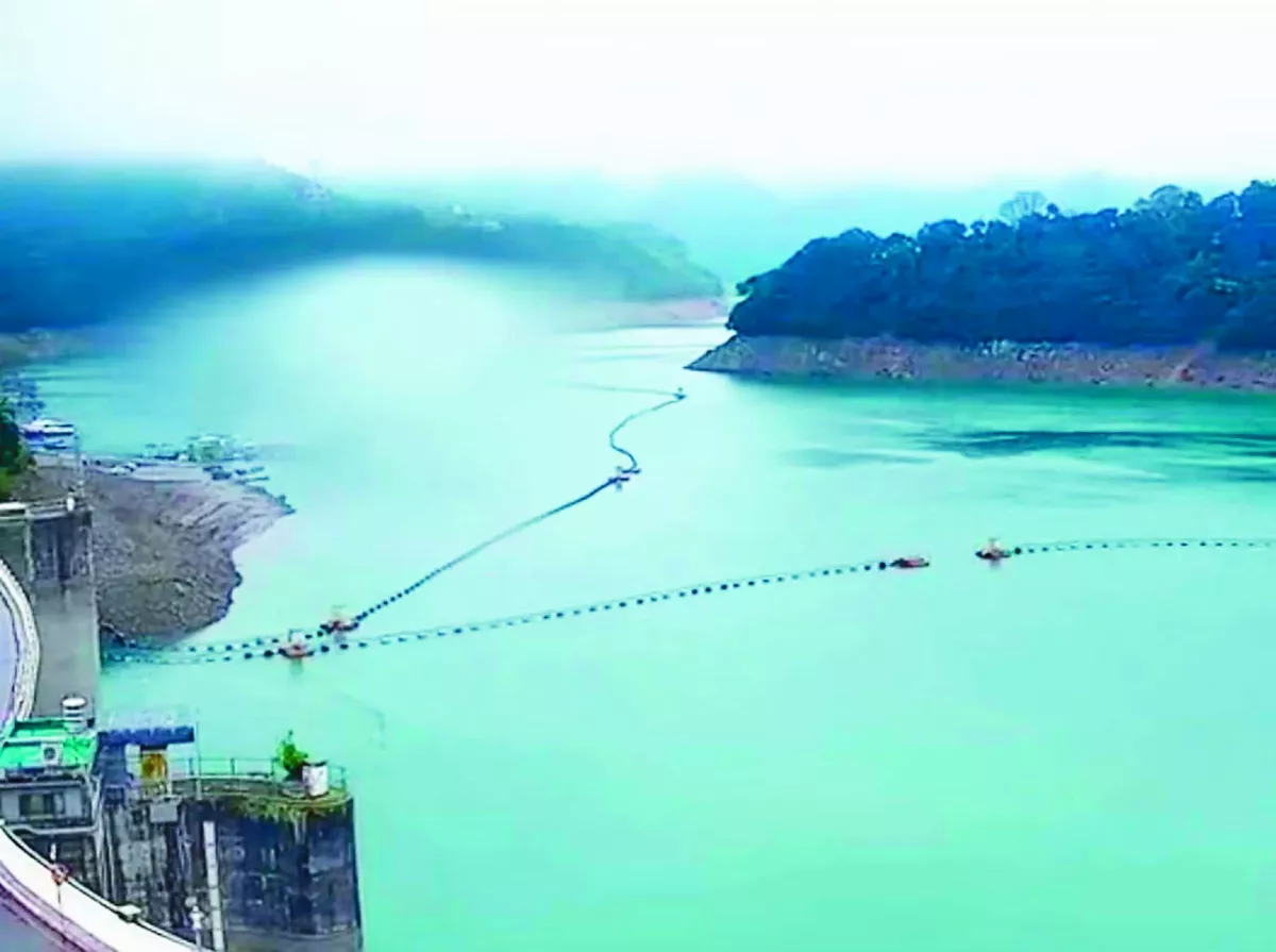 石門水庫 蓄水量跌破1億噸
