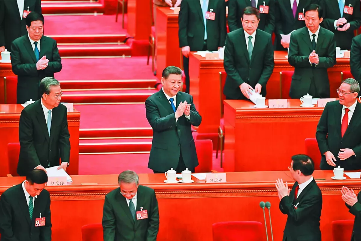 陸政協閉幕 定調兩岸和平統一
