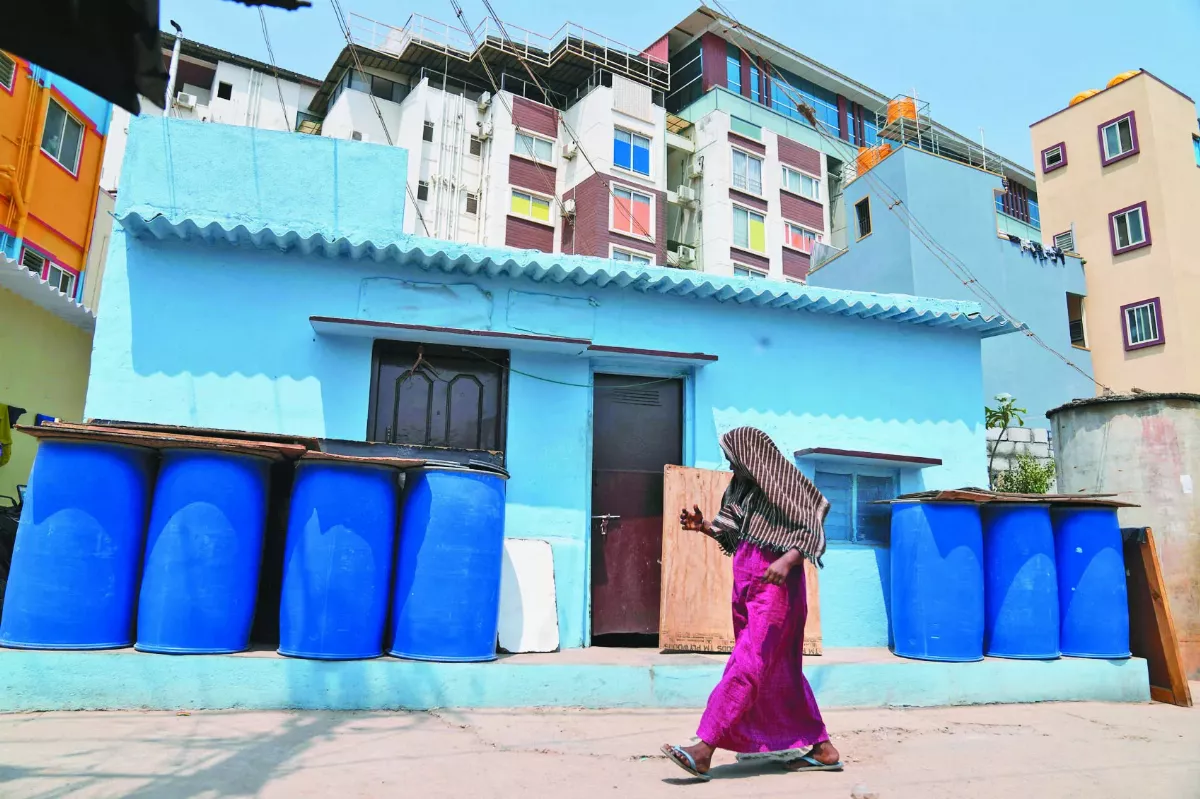 印度矽谷 儲水抗旱