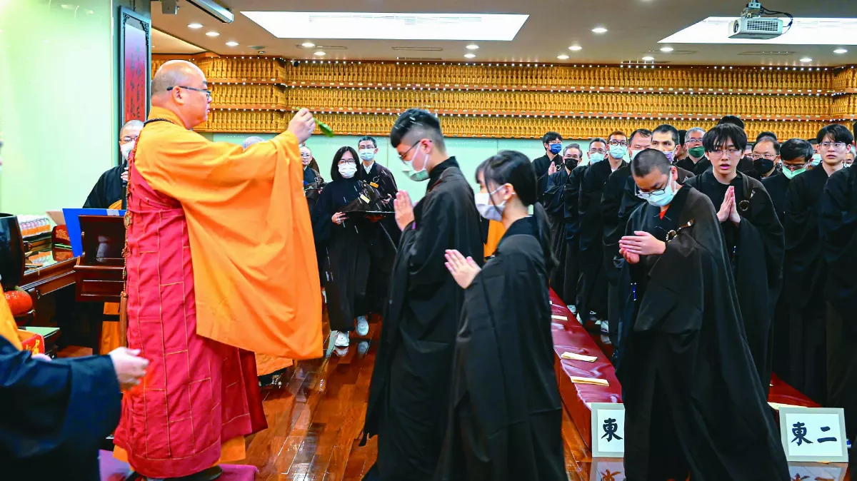 佛光山三重禪淨中心 首辦三皈五戒