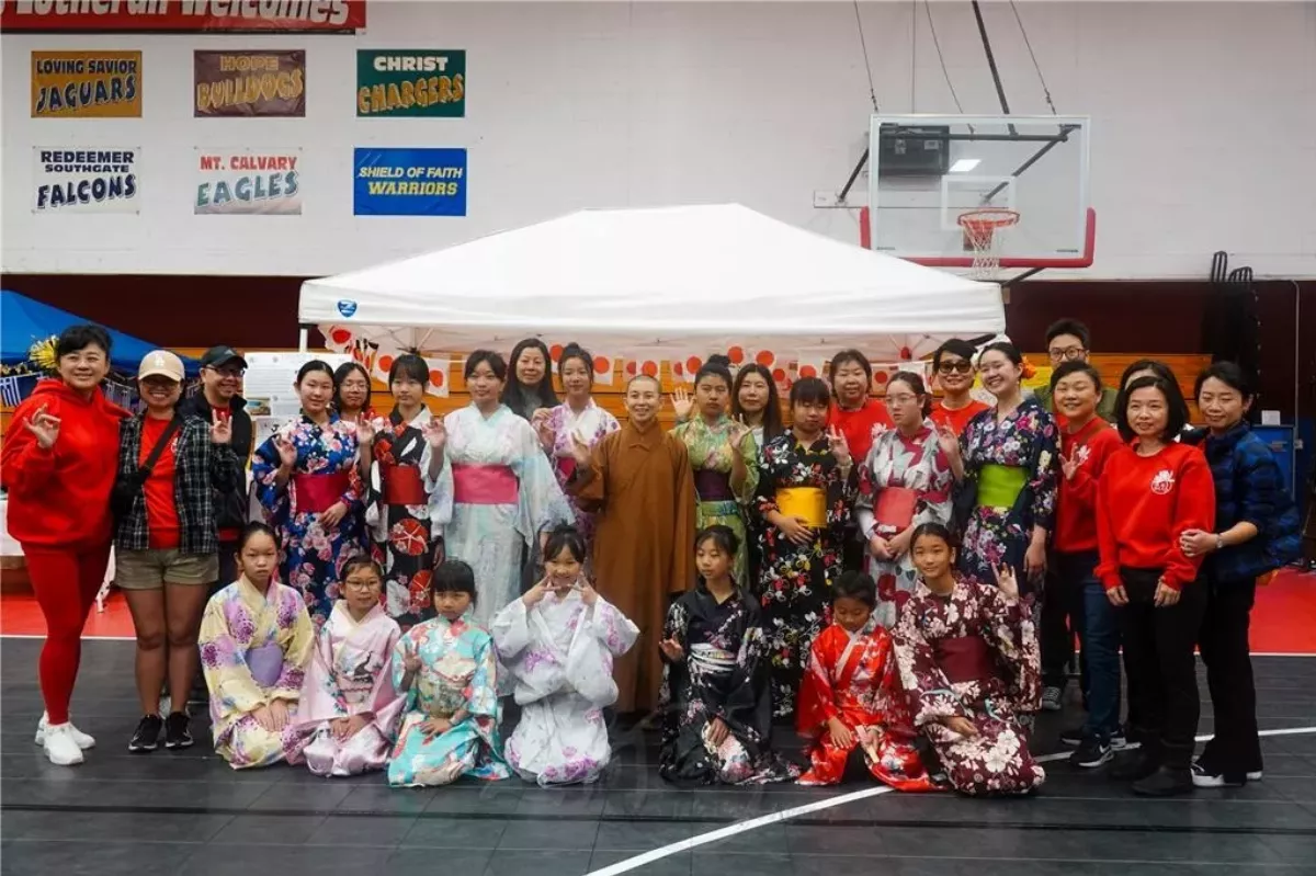 Hsi Lai Girl Scouts Creatively Celebrate World Thinking Day by Showcasing Japan