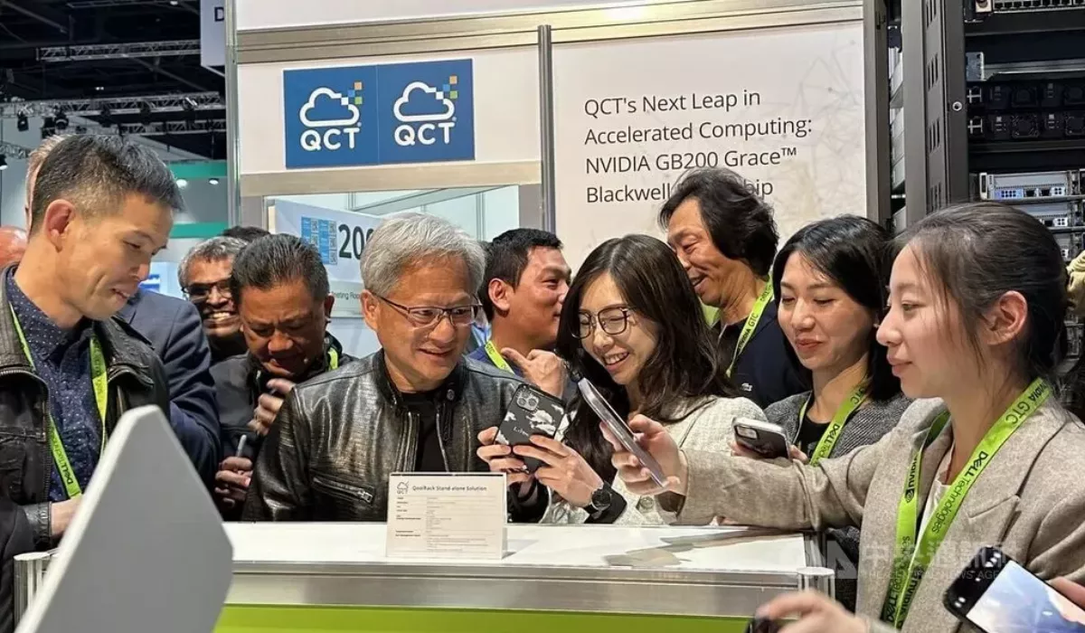 黃仁勳感念台灣扶助 「讓輝達成為顯卡速度最快的公司」