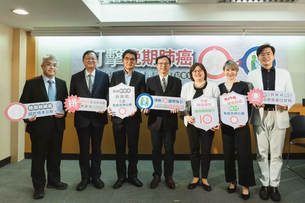 免疫合併化療 晚期肺鱗癌現生機