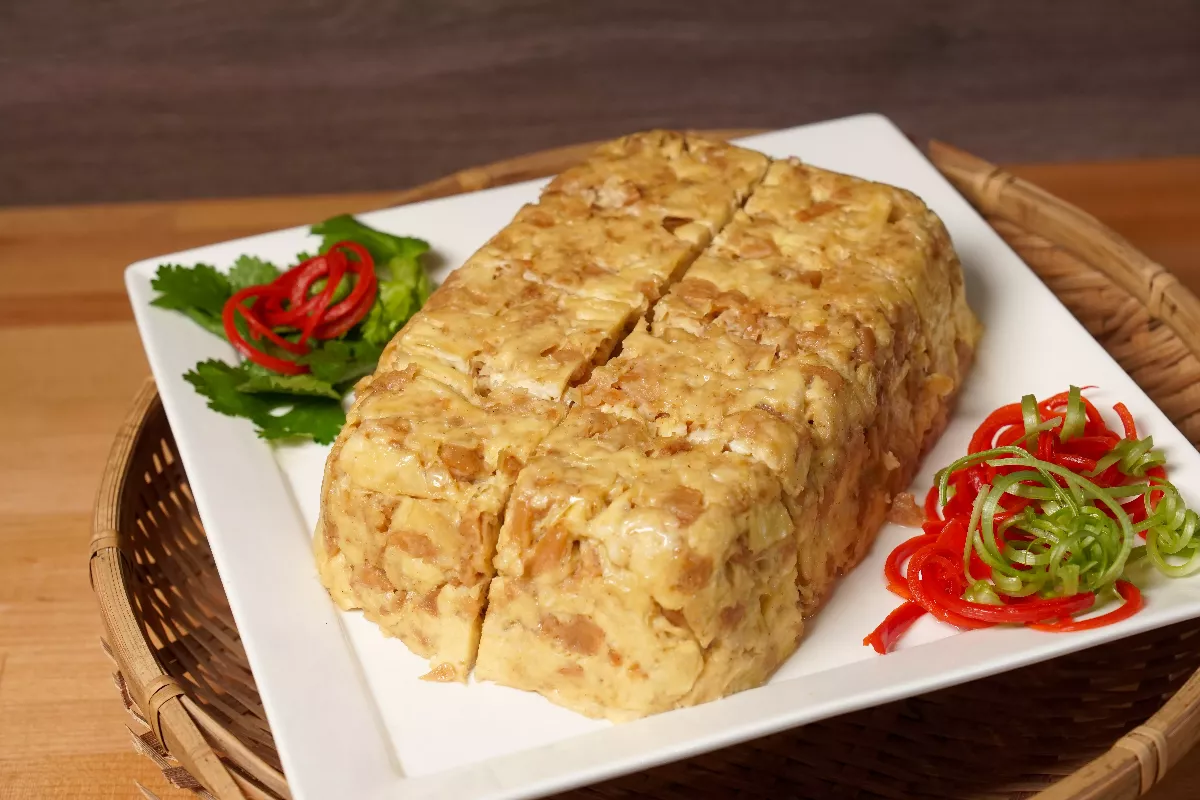 【禪居食堂】古早味下飯菜 菜脯蒸豆包