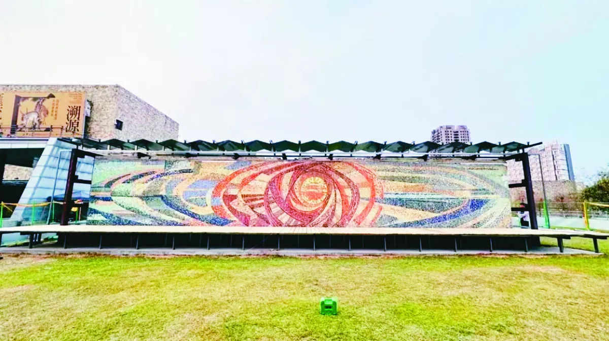 顏水龍馬賽克壁畫 國美館展出