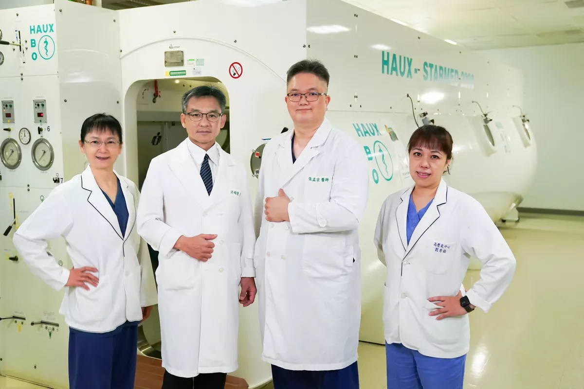 婦腦溢血身體偏癱 高壓氧修復療效佳
