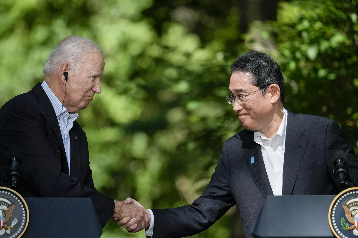 日美領袖會談推動廣泛合作 重視台海和平穩定
