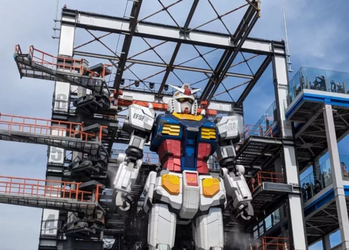 橫濱巨型鋼彈展期結束   未來將解體處理