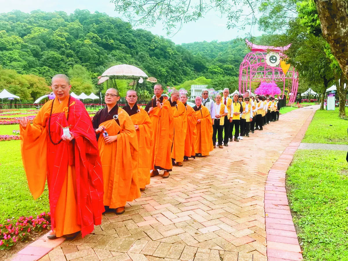 宜蘭綠色博覽會開幕  蘭陽別院灑淨