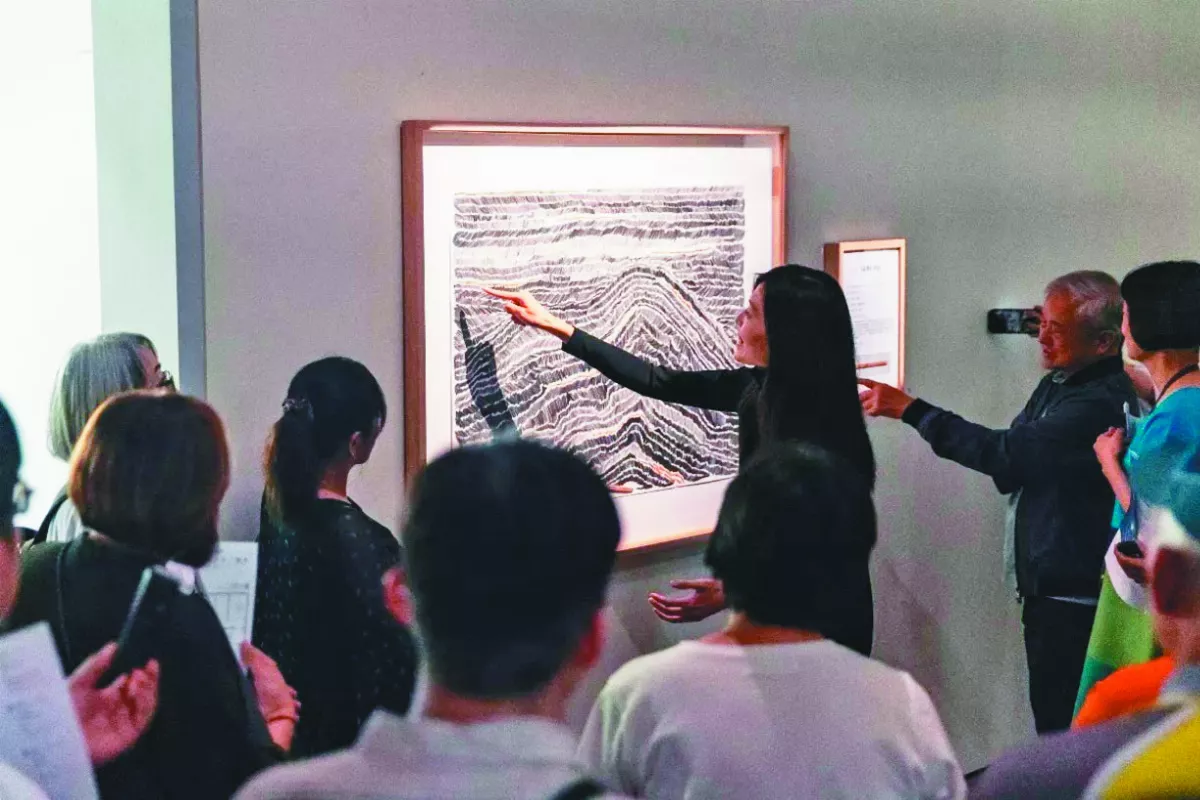 藝術在池上 視覺融合聽覺看畫展