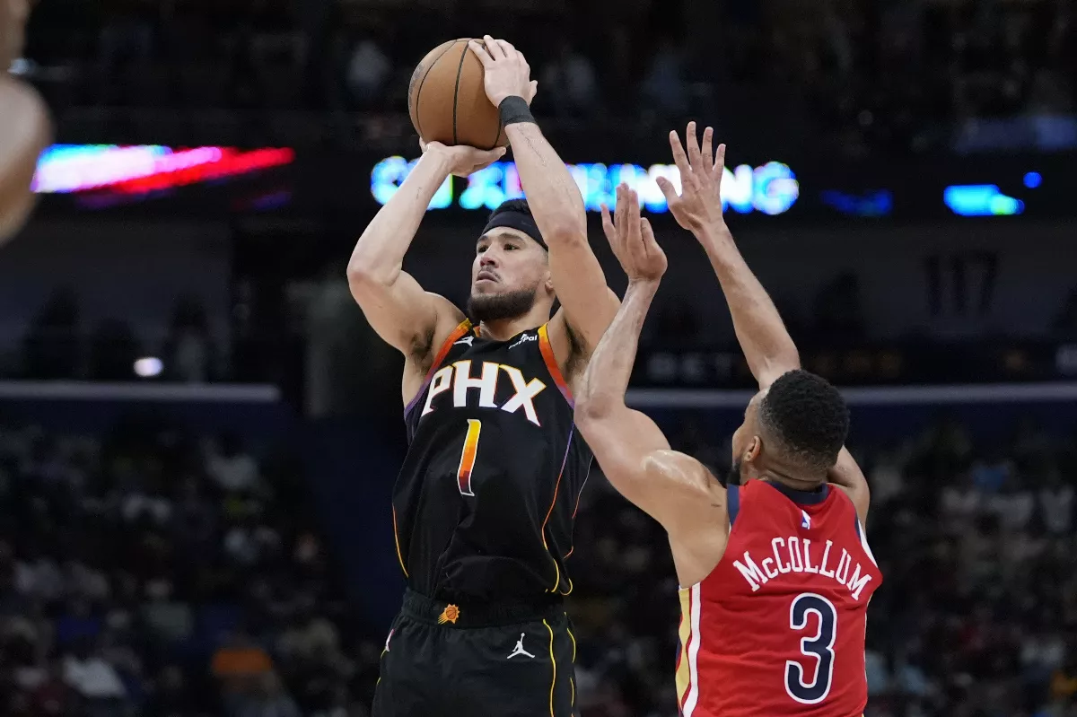 NBA／飆8顆3分轟52分 布克：終於不是6顆