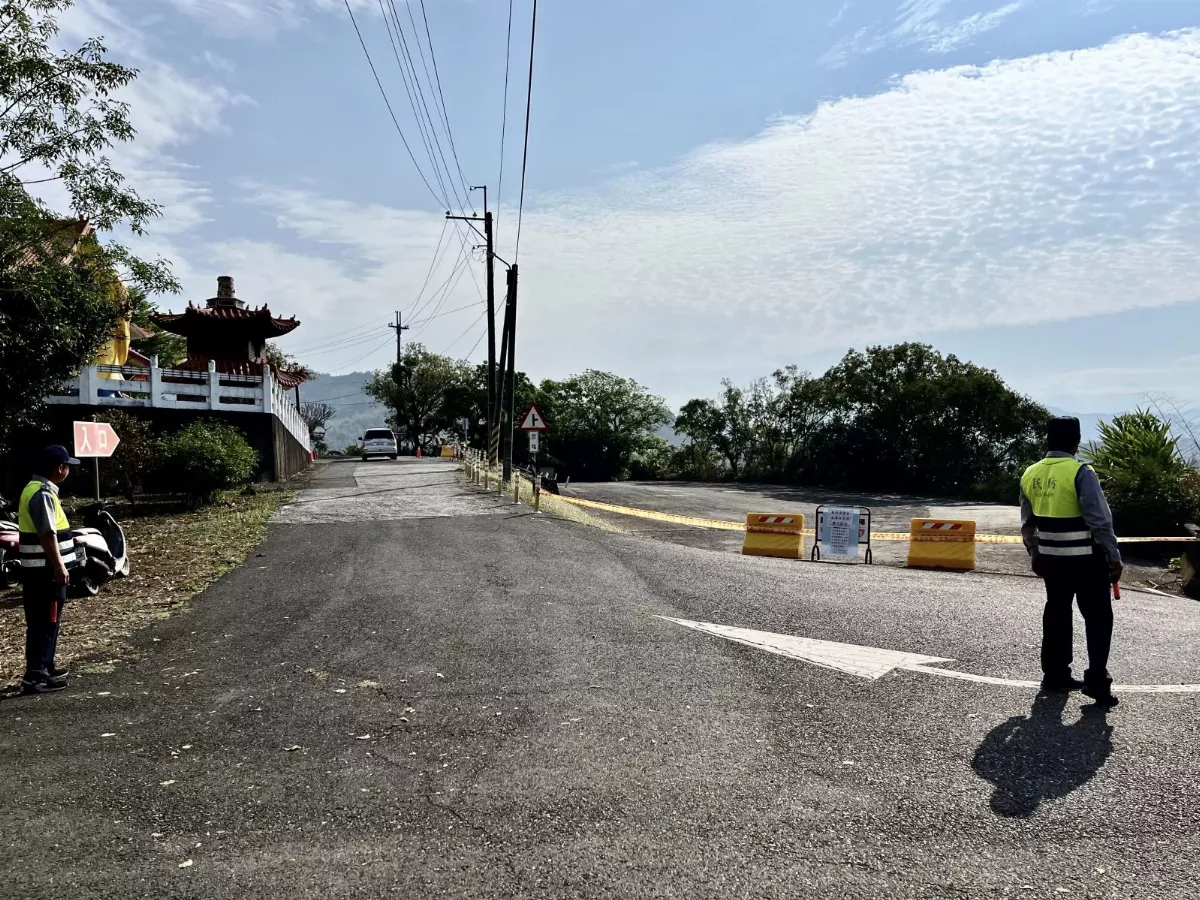 台南山區多路段施工 警籲留意清明交管