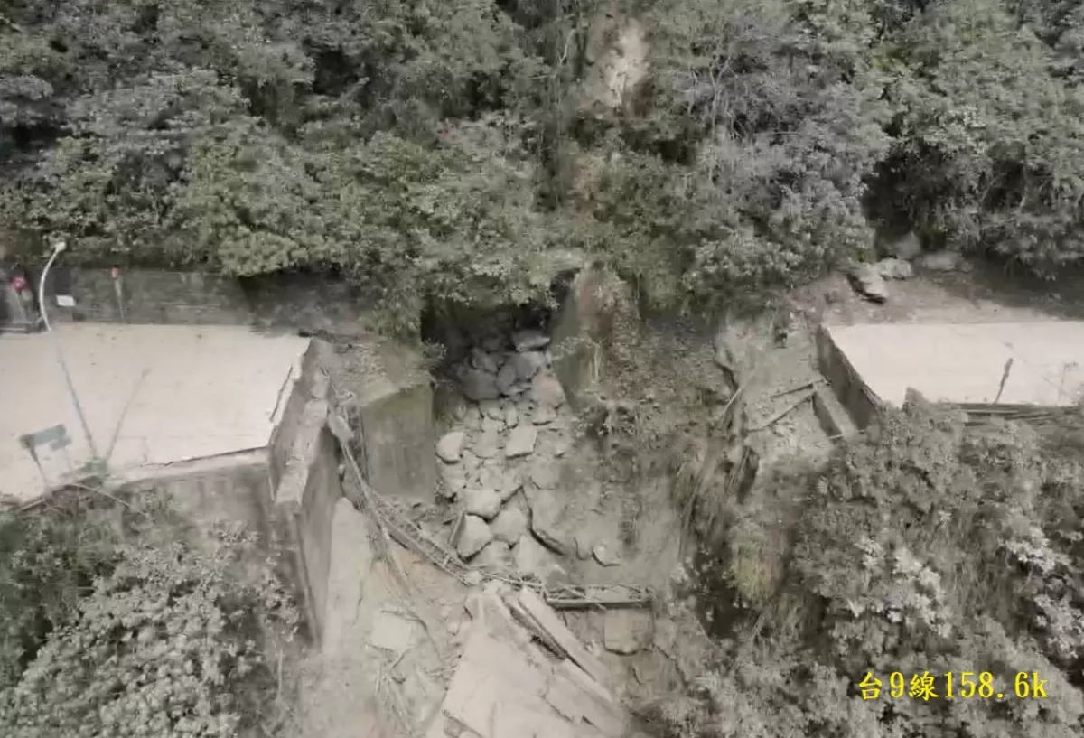 花蓮強震影響25處路段 台9線蘇花路廊災損較嚴重
