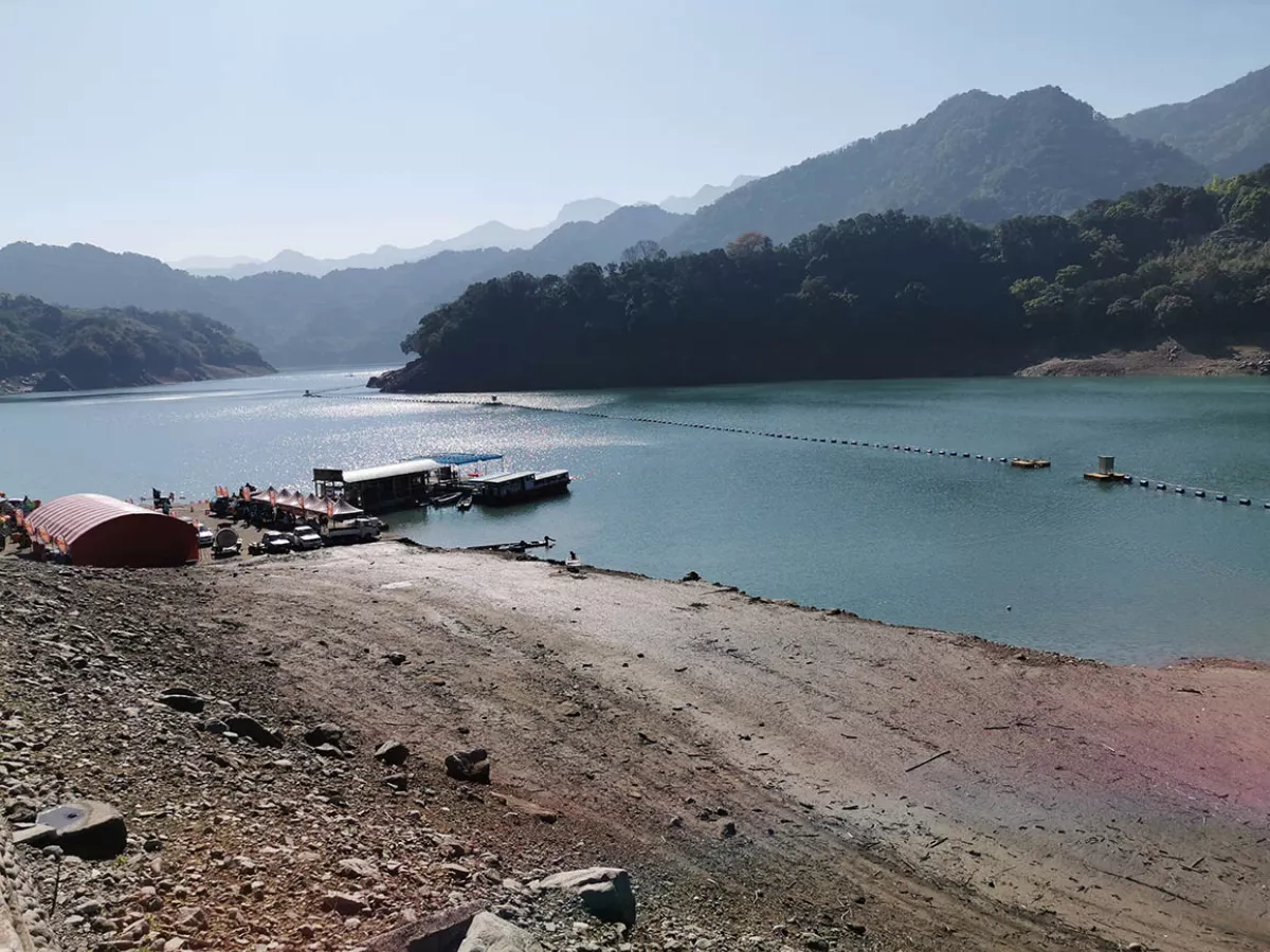 石門水庫蓄水率降至27％ 低於2021年「百年大旱」水準