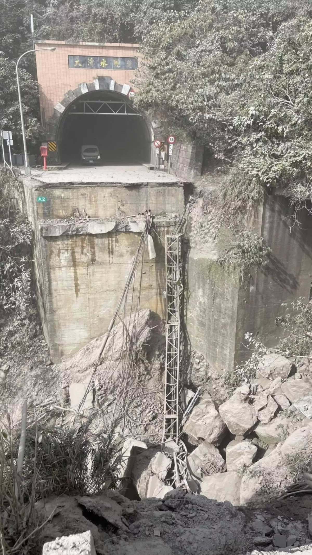 蘇花下清水橋6日晚開放小客車 年底復建完成