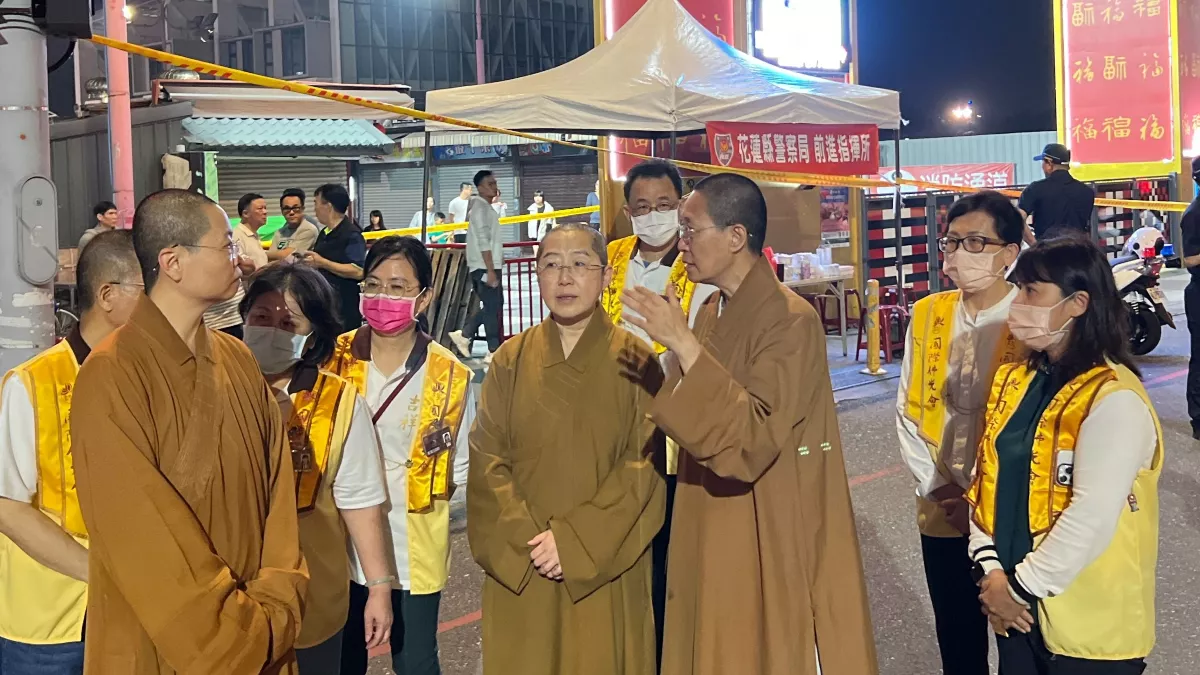 花蓮強震 佛光山佛光會普現關懷力