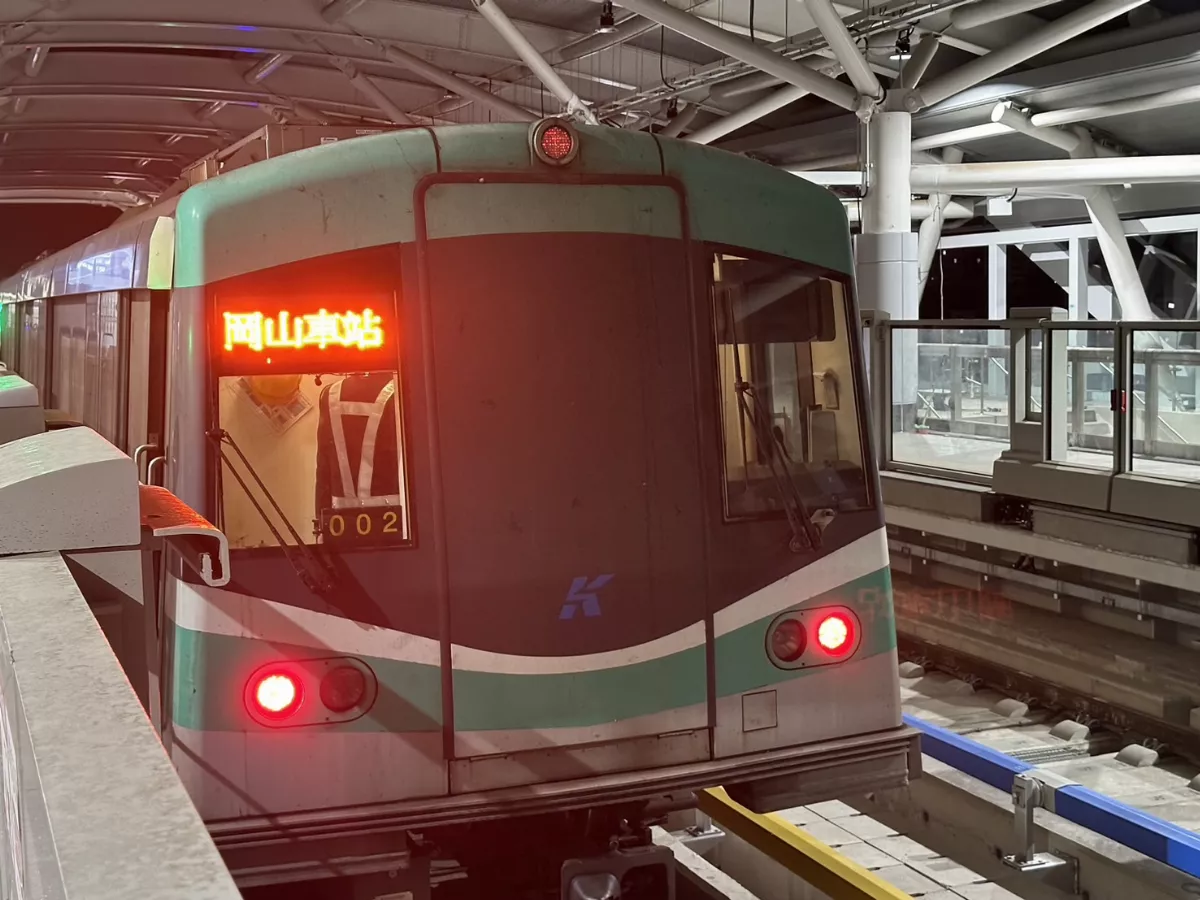 高捷路竹延伸線　岡山站試運轉拚6月通車