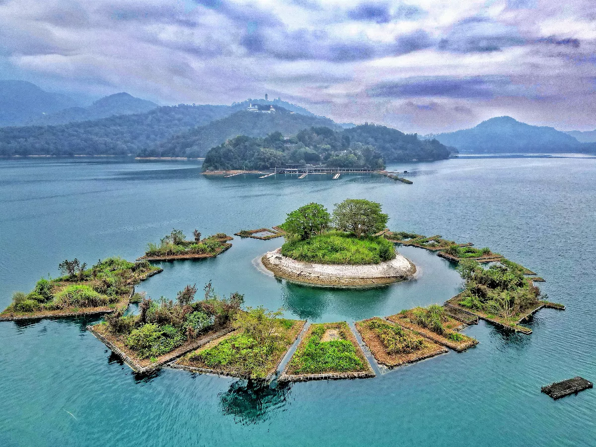 清明降雨落集水區 日月潭狂補水位近8成