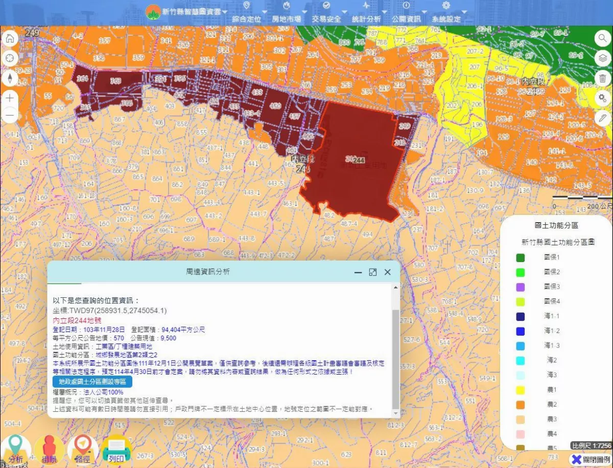 因應國土計畫法上路 「智慧圖資雲」新增功能分區圖