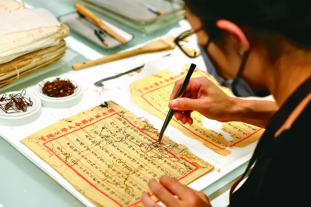 點滴細究破碎原因 修復歷史瑰寶