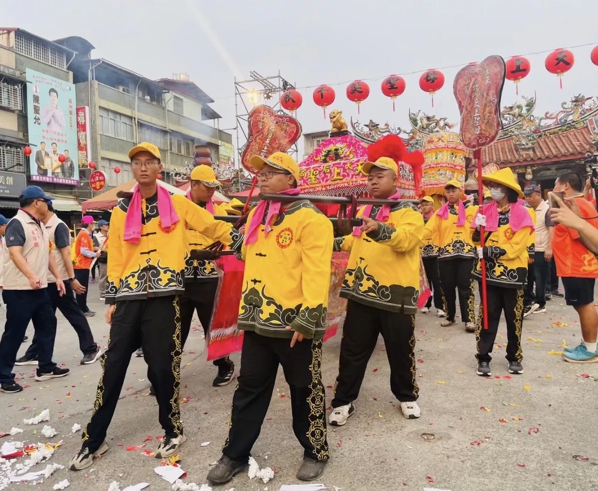 旗山天后宮媽祖起駕　遶巡大旗山合境平安
