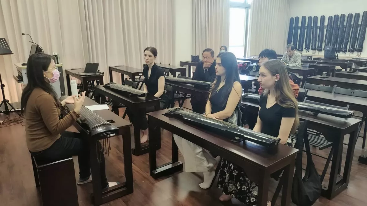 美三一大學跨海學習　與南華民音系交流雅樂成果豐