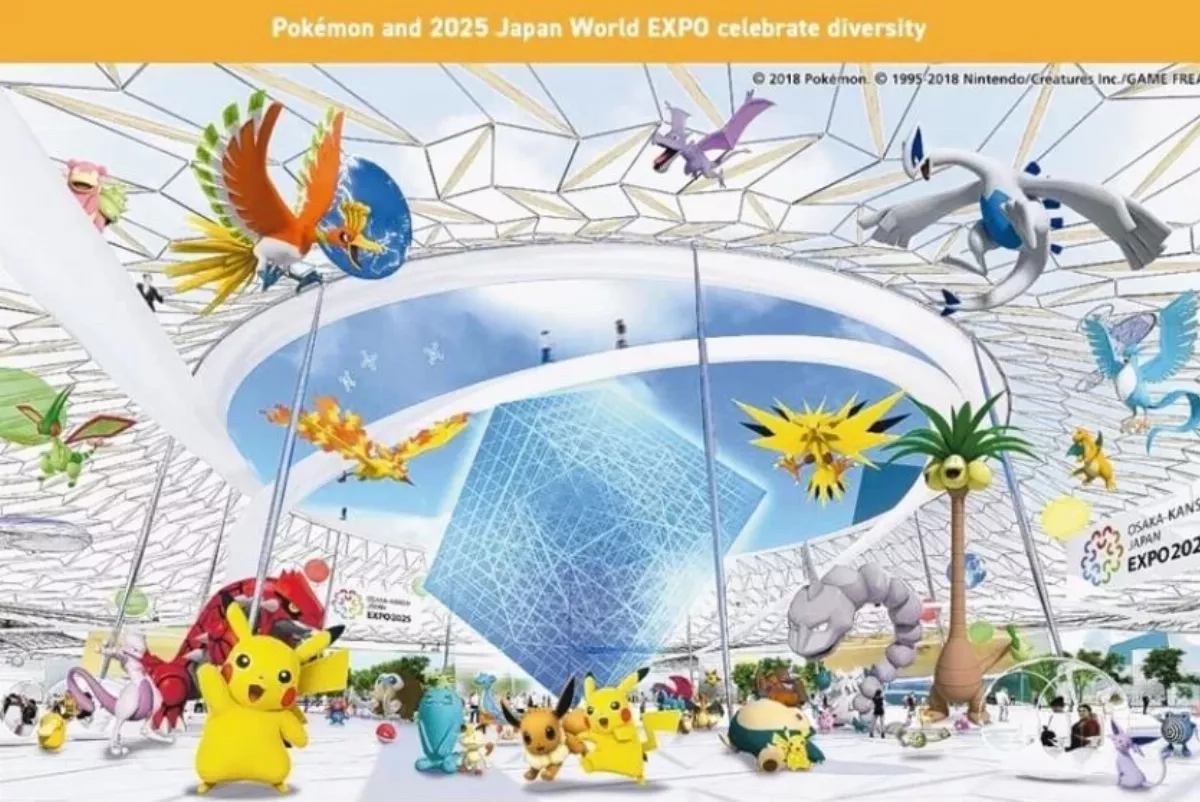 大阪關西世博倒數1年 吉祥物脈脈首度發聲