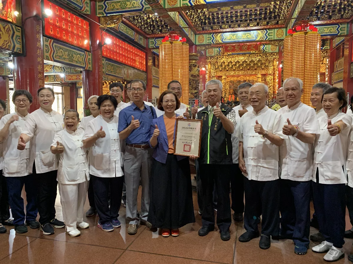 文武聖殿聖諭宣講百年　高市表彰無形資產