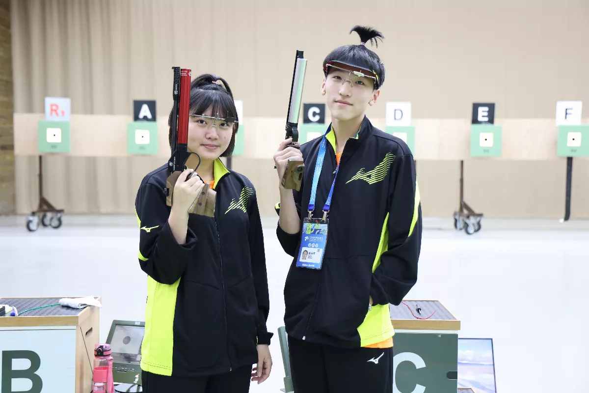 全中運／射擊強權無誤 桃園單日射4金