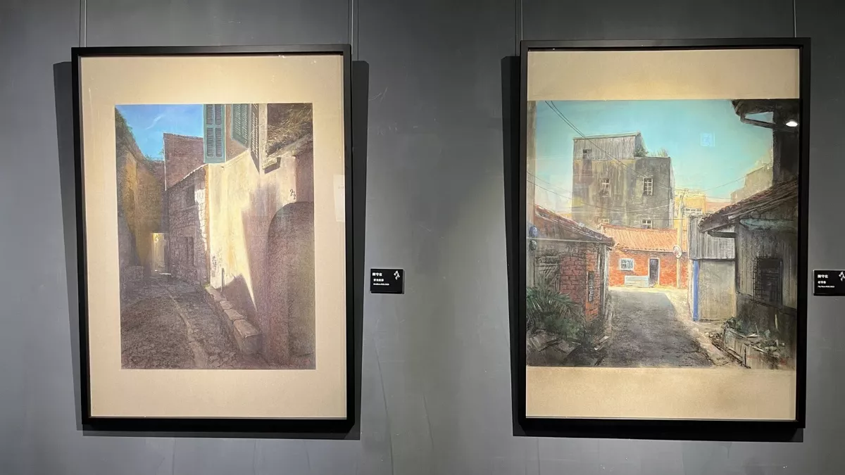 用粉彩畫說故事  藝術家文化中心開講