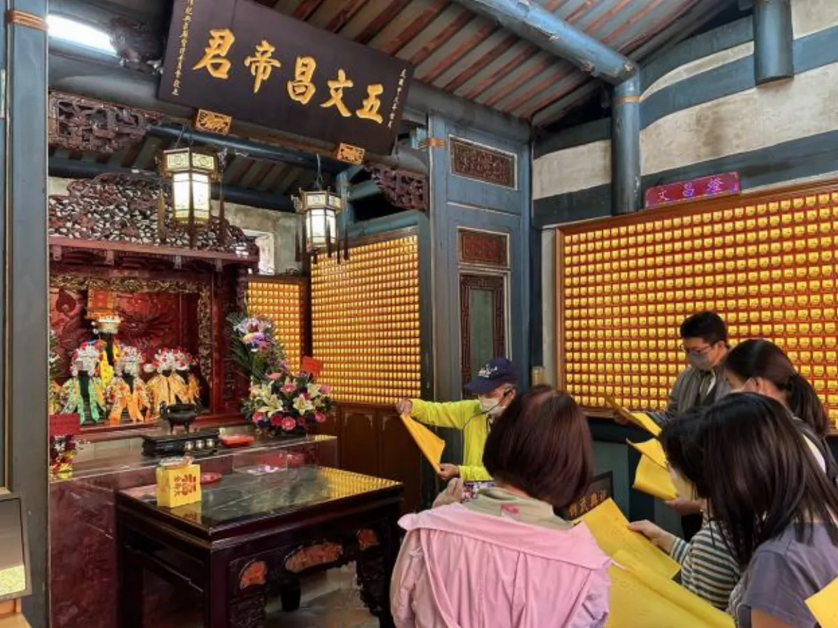 祈求文昌帝君金榜題名  南市推考運祈福路線