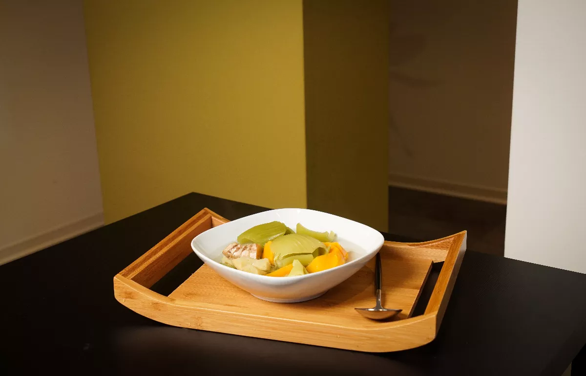 【禪居食堂】芥菜地瓜湯 鮮甜美味