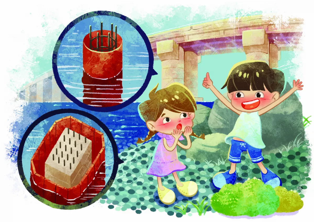 橋墩跨海橋梁基石