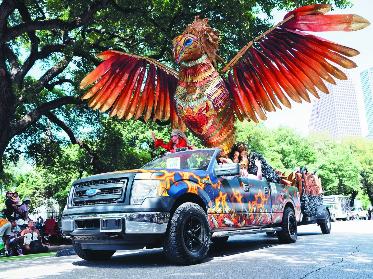 休士頓藝術車遊行